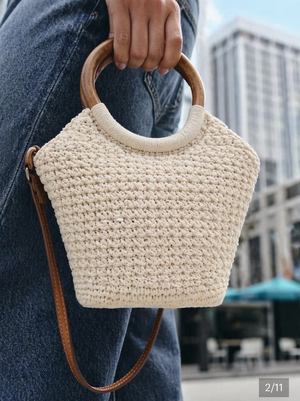 NEW ZARA VACATION/SUMMER  MACRAMÉ BUCKET CROCHET BAG
🚨FINAL PRICE NO DISCOUNT